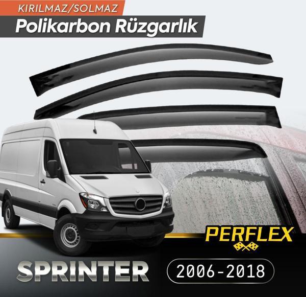 Mercedes Sprinter 2006-2018 Cam Rüzgarlığı V2 Mugen - Image 1