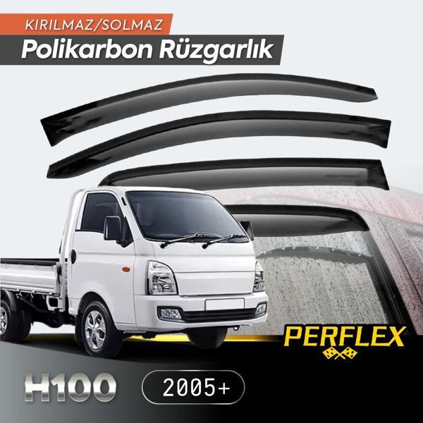 Hyundai H100 Kamyonet 2005+ Cam Rüzgarlığı V2 Mugen - Image 1
