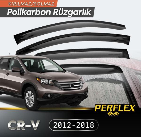 Honda CR-V 2012-2018 Cam Rüzgarlığı V2 Düz - Image 1