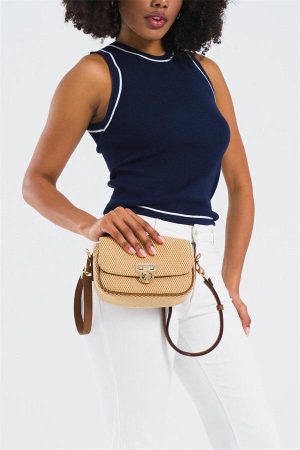 U.S. Polo Assn. Us25304 Kadın Çapraz Çanta Bej - Image 1