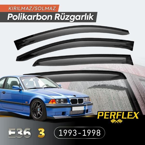 BMW E36 3 Serisi 1993-1998 Cam Rüzgarlığı V2 Mugen - Image 1