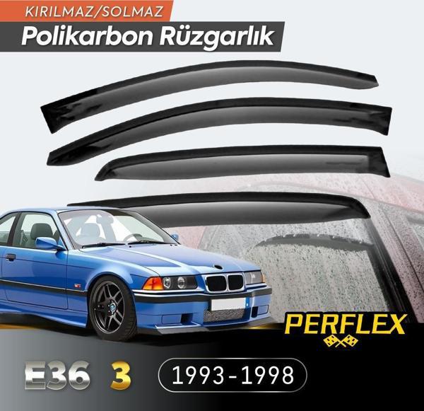 BMW E36 3 Serisi 1993-1998 Cam Rüzgarlığı V2 Mugen - Image 1