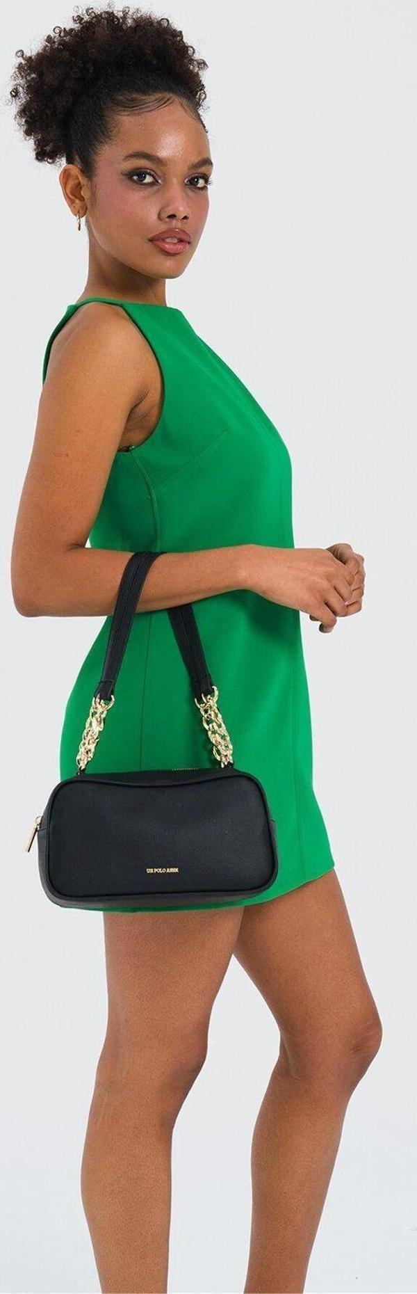 U.S. Polo Assn. Us25135 Kadın Çapraz Çanta Siyah - Image 1