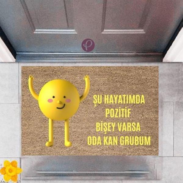 Kapı Önü Paspası Dekoratif Dijital Baskı Pozitif P-2378 - Image 1