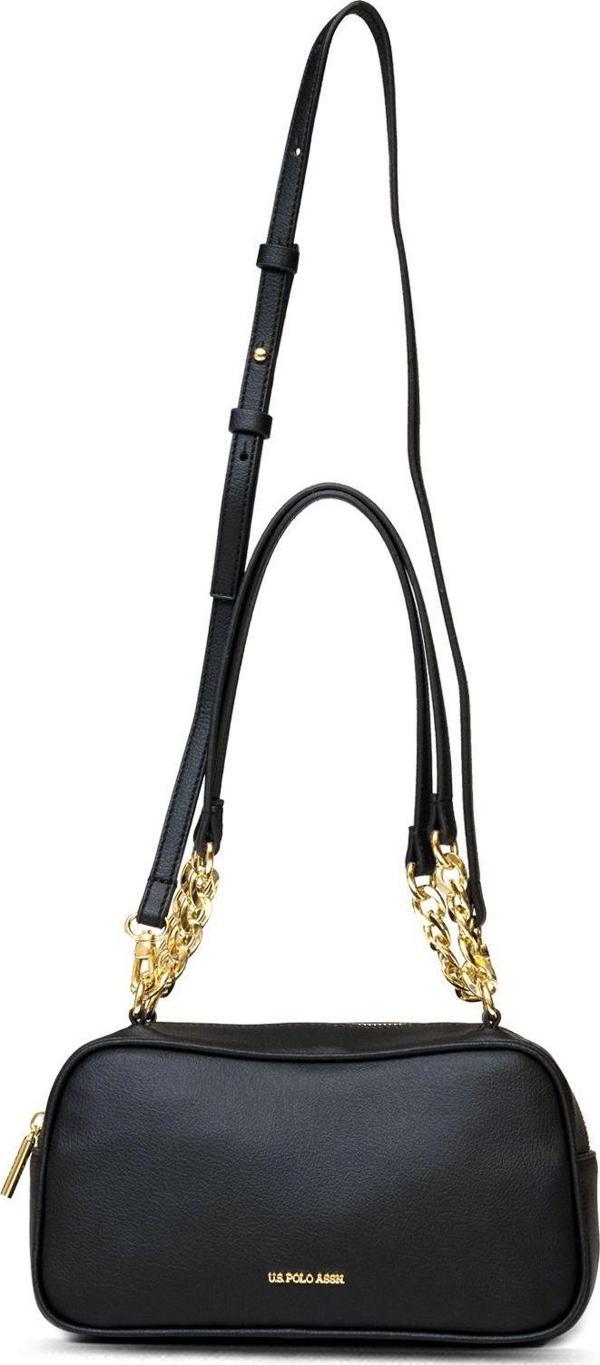 U.S. Polo Assn. Sıyah Kadın Omuz Çantası Us25123 - Image 1