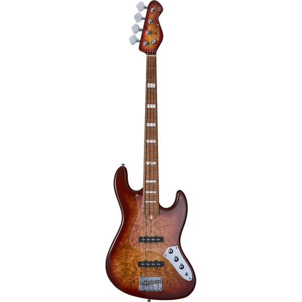 Mooer MBJ420RDBR Bas Gitar (Red Burst) - Image 1