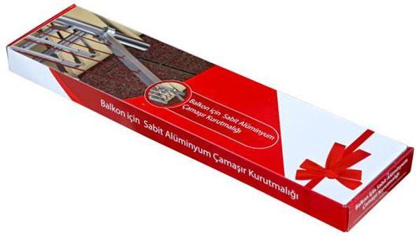 Alüminyum Balkon Çamaşır Kurutmalık Balkon Çamaşır Askısı - Image 1
