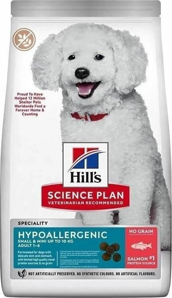 Hills Hypo-Allergenic Somonlu Küçük Irk Yetişkin Köpek Maması 6 Kg - Image 1