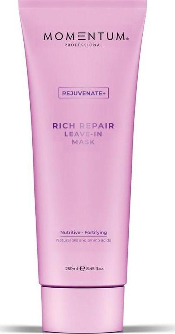 Momentum Durulanmayan Saç Bakım Maskesi Rich Repair 250 Ml ONARICI - Image 1