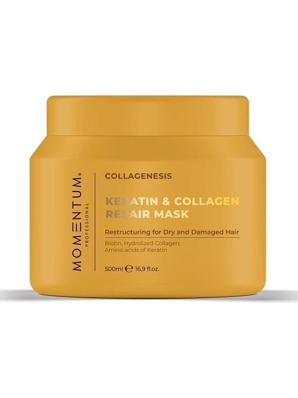 Momentum Saç Bakım Maskesi Keratin & Collagen 500 Ml KERATİN KOLAJEN İÇERİKLİ - Image 1
