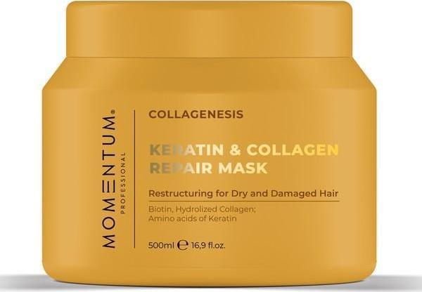 Momentum Saç Bakım Maskesi Keratin & Collagen 500 Ml KERATİN KOLAJEN İÇERİKLİ - Image 1