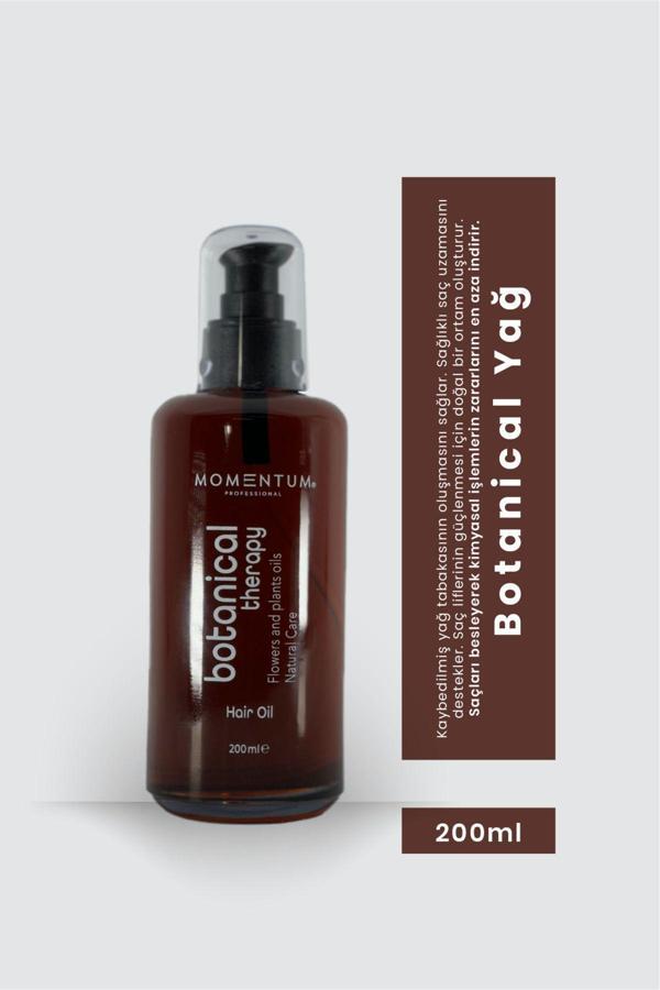 Momentum Botanical Therapy Saç Yağı 200ml SAÇ BAKIM YAĞI - Image 1
