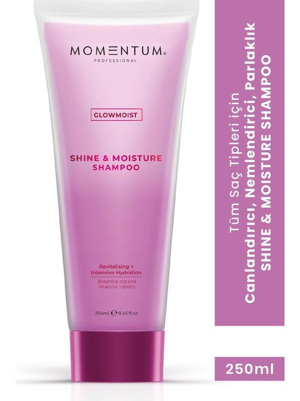 Momentum Şampuan Shine & Mousture 250 Ml PARLAKLIK VE NEM - Image 1
