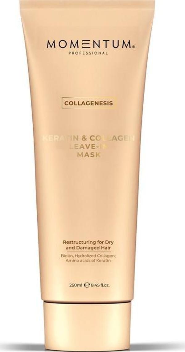 Momentum Durulanmayan Saç Bakım Maskesi Keratin & Collagen 250 Ml - Image 1