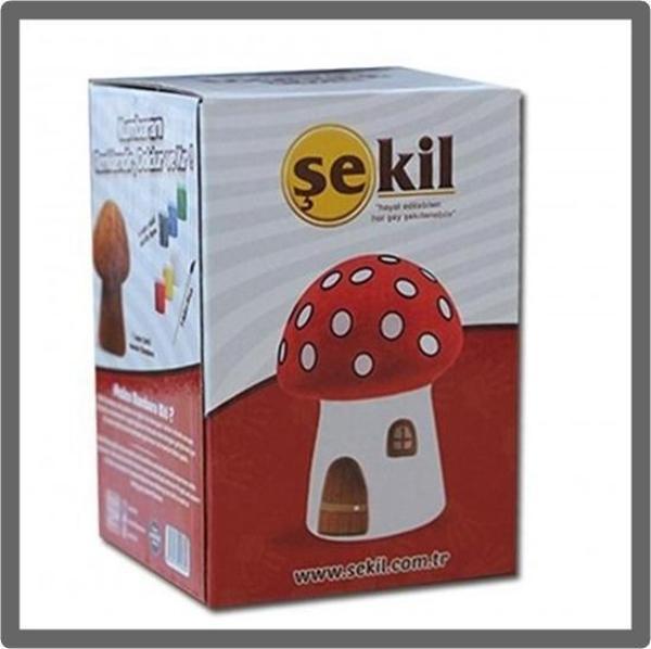 Şekil - Mantar Kumbara Boyama Seti - Image 1