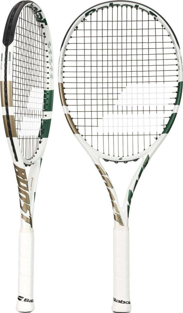 Babolat Boost Drive Wimbledon 260gr Yetişkin Tenis Raketi (27"/Grip L2) - Image 1
