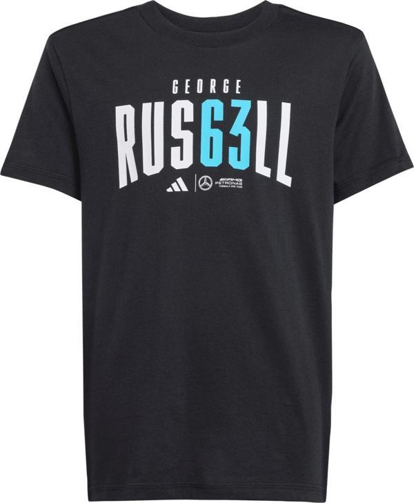JZ8908-C adidas Mercedes - Amg  George Russell &Ccedil;ocuk T-Shirt Siyah - Image 1