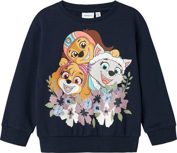 I13238280-NAVY BLAZE Name It Nmfjura Paw Nreg Sweat Unb Cplg &Ccedil;ocuk Sweatshirt Lacivert - Image 1
