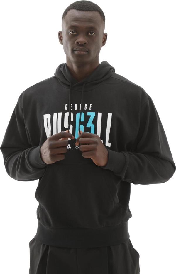 JZ8903-E adidas Mercedes - Amg  George Russell Hood M Erkek Sweatshirt Siyah - Image 1
