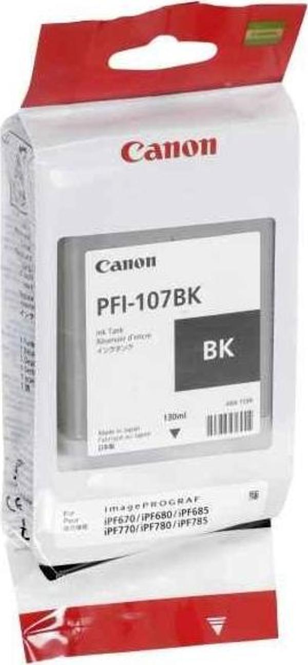 Canon PFI-107Bk Black Siyah Plotter Kartuş İpf770-775 - Image 1