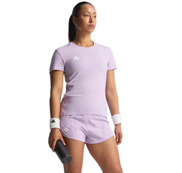JM8336-K adidas Adızero E Tee Kadın T-Shirt Mor - Image 1