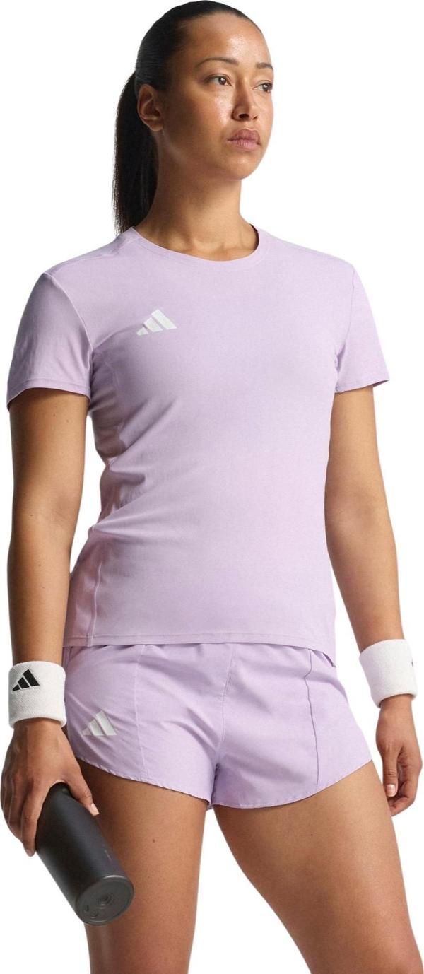 JM8336-K adidas Adızero E Tee Kadın T-Shirt Mor - Image 1
