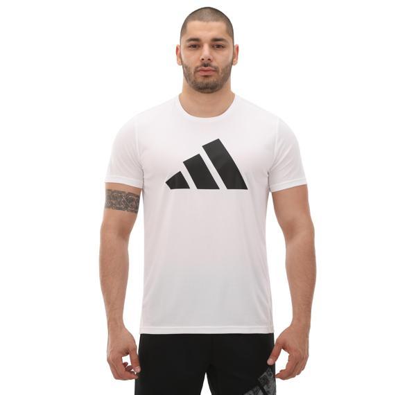 IN0075-E adidas Run It Tee Erkek T-Shirt Beyaz - Image 1