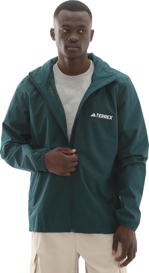 JY0478-E adidas Terrex Multi Essentials Erkek Ceket Yeşil - Image 1