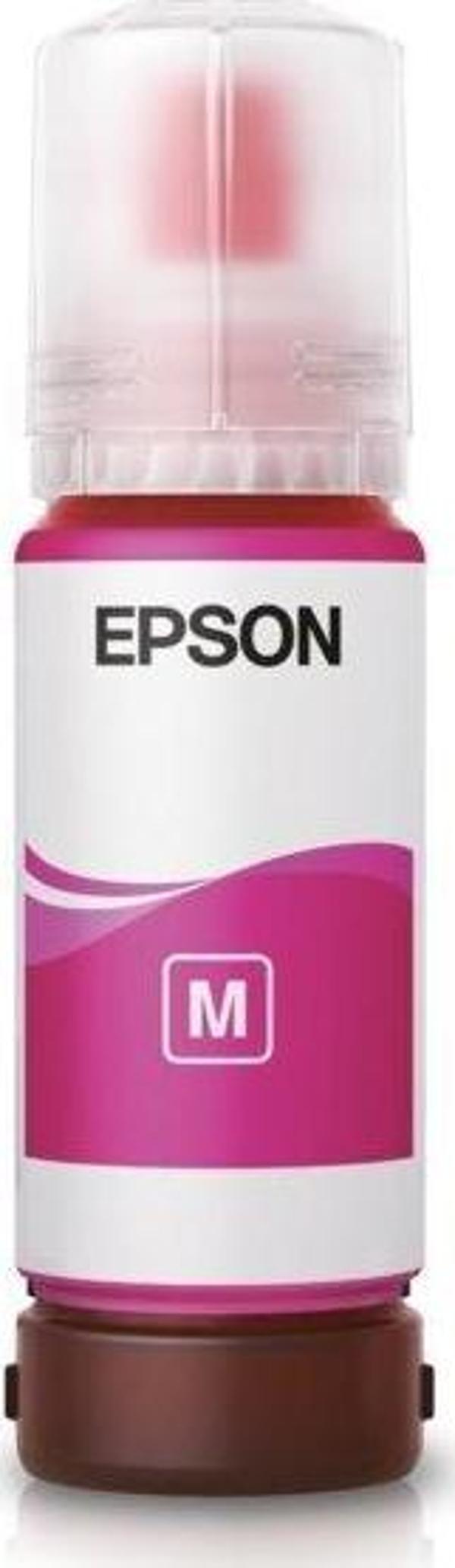 Epson 115 Magenta Kırmızı Şişe Mürekkep T07D34A L8160-L8180 - Image 1