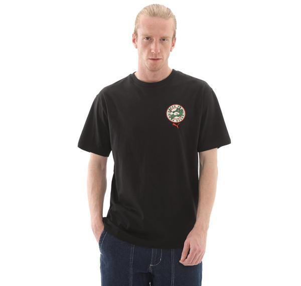 629639-01 Puma Graphıcs Super Puma Tee Erkek T-Shirt Siyah - Image 1