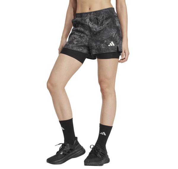 JL8718-K adidas Otr Sd 2In1 W Kadın Şort Ve Kapri Gri - Image 1