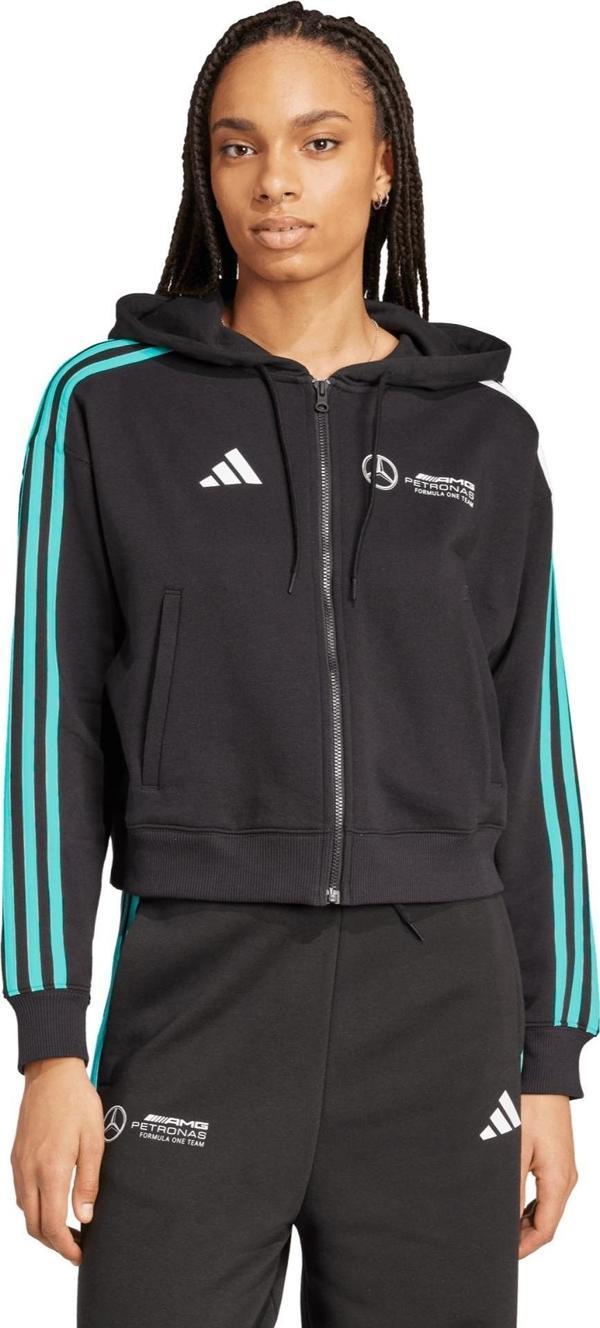 JV5436-K adidas Mercedes - Amg Dna Fz Hd W Kadın Ceket Siyah - Image 1
