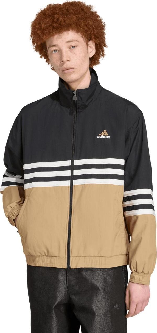 JY2777-E adidas Arch Tt Erkek Ceket S&uuml;tl&uuml; Kahve - Image 1