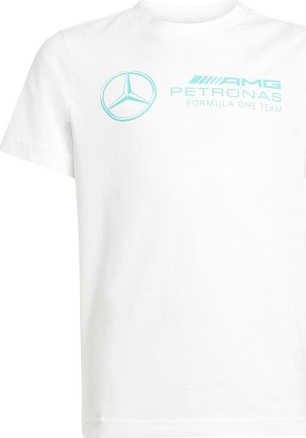 JZ0900-C adidas Mercedes - Amg Dna Gftee Y &Ccedil;ocuk T-Shirt Beyaz - Image 1
