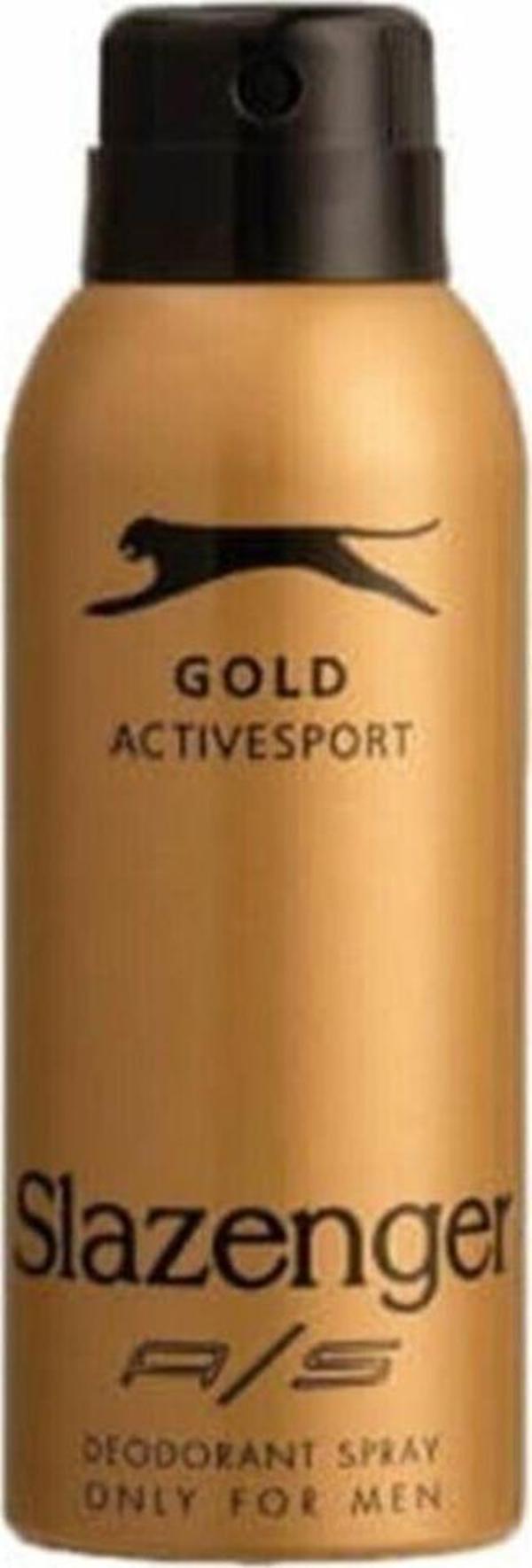 Slazenger Deodorant Activesport Gold 150 ml - Image 1