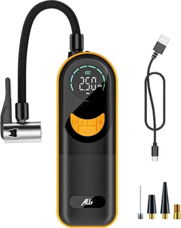 Zhltools ST-5520 Dijital Basınç Göstergeli Oto Lastik Şişirme Pompası Hava Kompresörü - Image 1