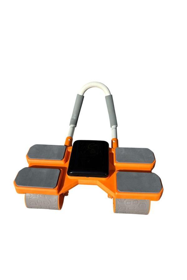Hepitop Sayaçlı Ab Carver Pro Roller 4 Otomatik Geri Tepme Karın Egzersiz Tekeri + Diz Matı - Image 1