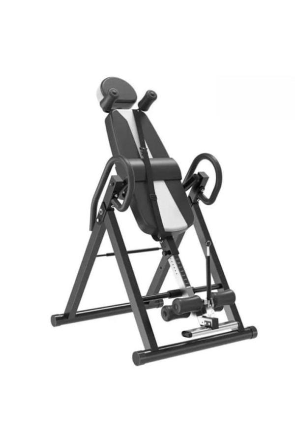 Hepitop Ters Duruş Sehpası, İnversiyon Terapi Aleti, Baş Aşağı Duruş Egzersiz Standı Inversion Therapy Siyah - Image 1