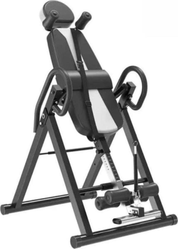 Hepitop Ters Duruş Sehpası, İnversiyon Terapi Aleti, Baş Aşağı Duruş Egzersiz Standı Inversion Therapy Siyah - Image 1