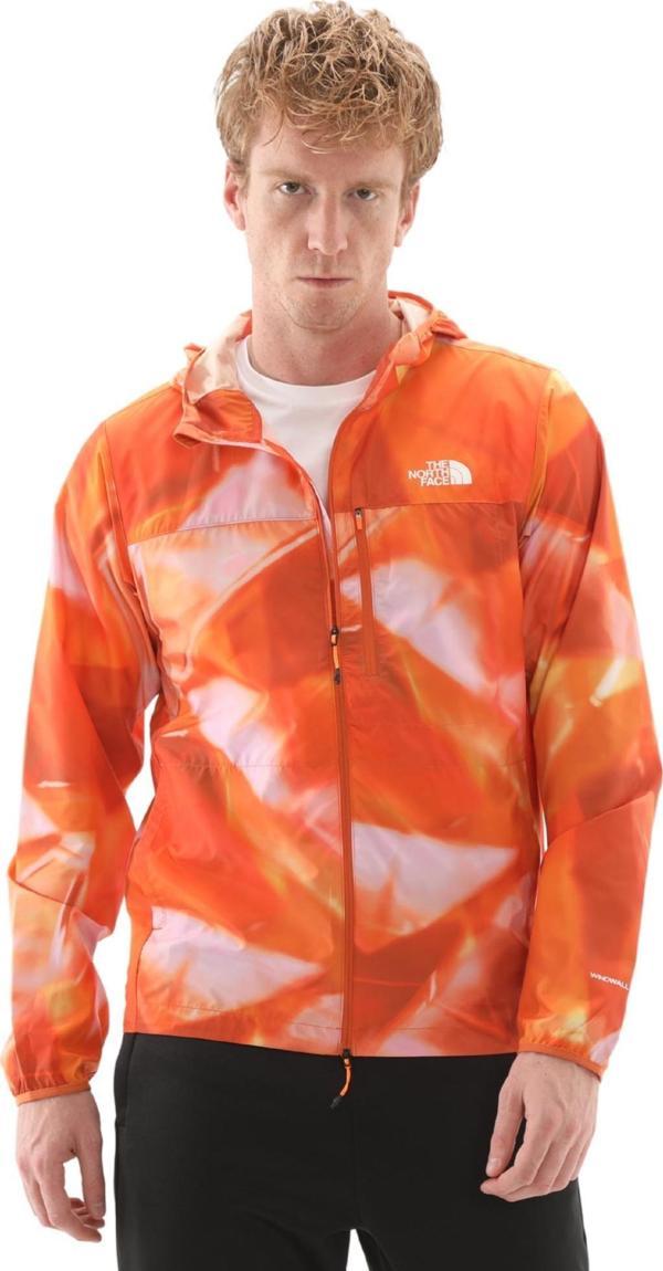 F0A872763K1-R The North Face M Hıgher Run Wınd Jacket Erkek Yağmurluk-R&uuml;zgarlık Turuncu - Image 1