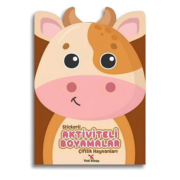 Nessiworld Stickerli Aktivite ve Boyamalar - Çiftlik Hayvanları - Image 1