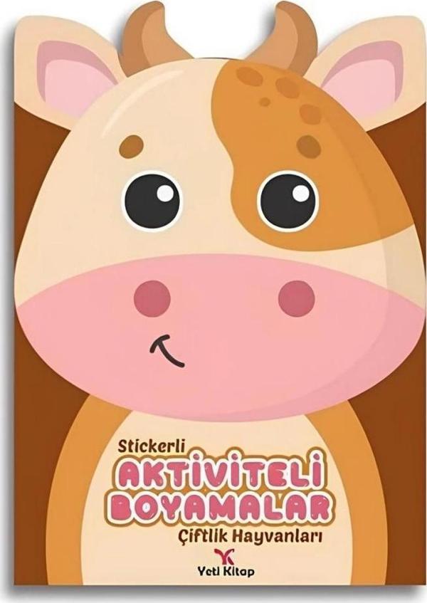 Nessiworld Stickerli Aktivite ve Boyamalar - Çiftlik Hayvanları - Image 1
