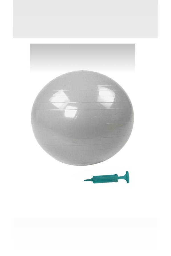 Hepitop 65 Cm   Pilates Topu Şişirme Pompalı Plates Denge Yoga Spor Egzersiz Topu Jimnastik Top - Image 1