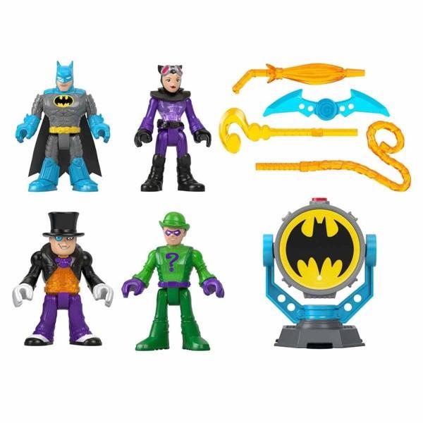 Nessiworld Imaginext DC Super Friends Bat-Tech Bat-Signal Figür Seti - Image 1