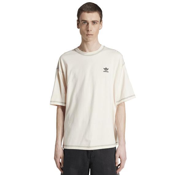 JW0970-E adidas Essentıals Tee Erkek T-Shirt Beyaz - Image 1