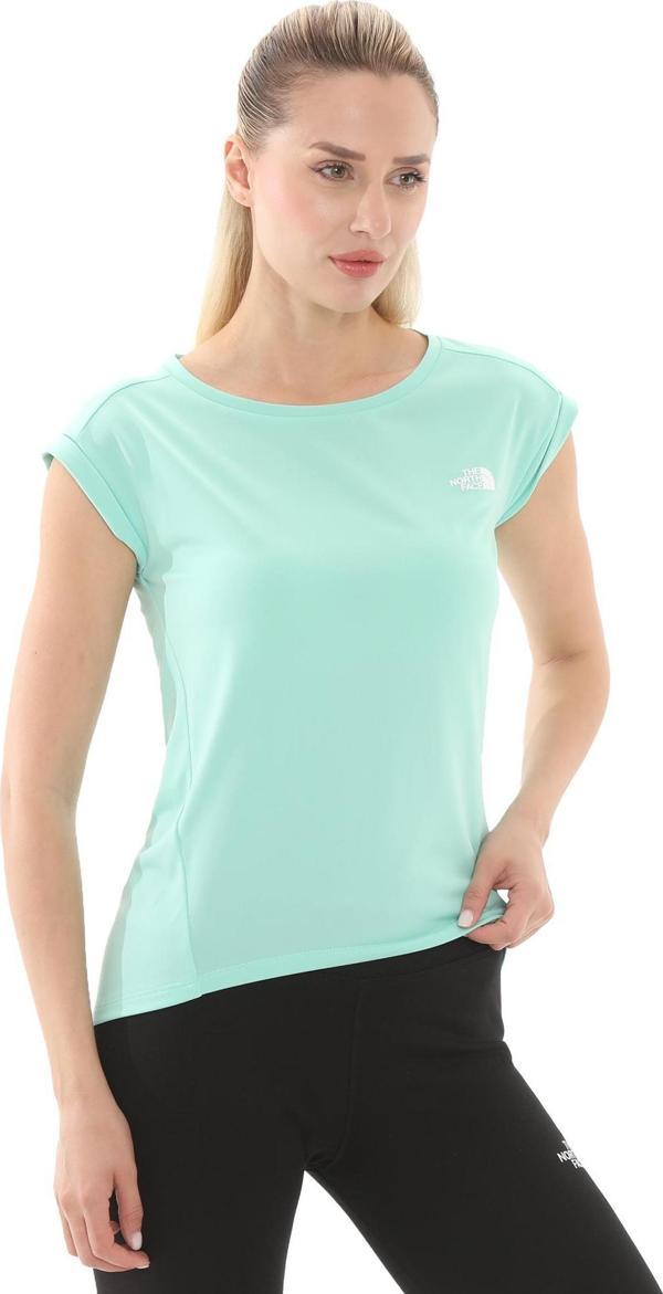 F0A8BS26EI1-R The North Face W Tanken Tank - Eu Kadın T-Shirt Turkuaz - Image 1