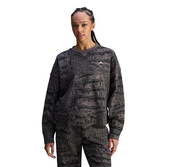 JN2215-K adidas Asmc Loose Ss P Kadın Sweatshirt Antrasit - Image 1