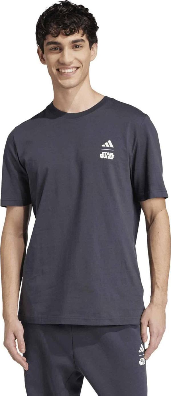 JI5716-E adidas X Star Wars The Mandalorian Erkek T-Shirt Antrasit - Image 1