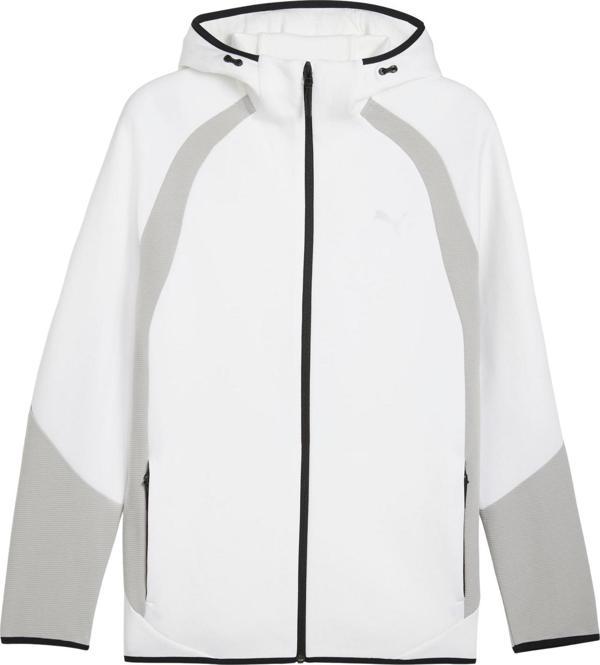 688231-02 Puma Evostrıpe Fz Hoodie Dk Erkek Ceket Beyaz - Image 1