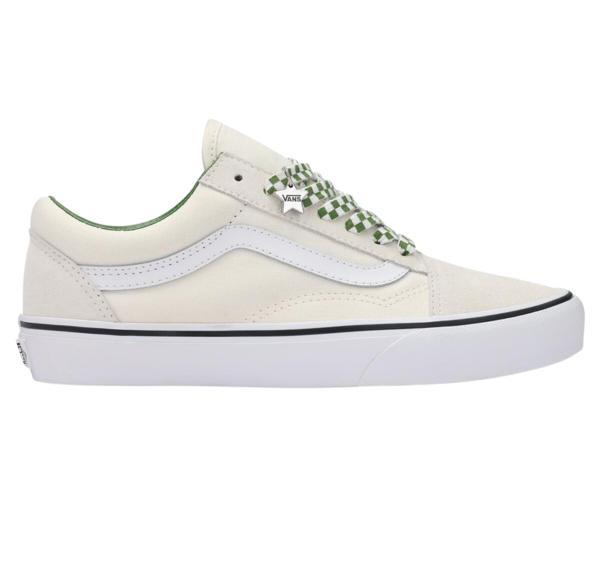 000D6WBOM1-R Vans Old Skool Spor Ayakkabı Krem - Image 1
